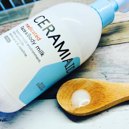 セラミエイド 薬用スキンミルク/セラミエイド/ボディミルクを使ったクチコミ(2枚目)