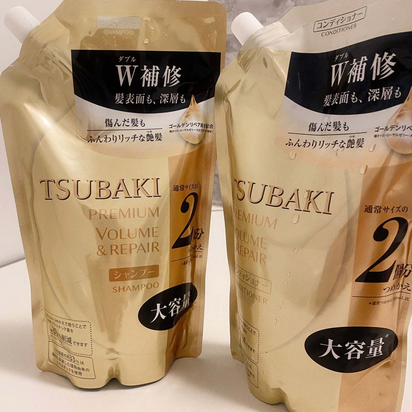 プレミアムリペア シャンプー/ヘアコンディショナー/TSUBAKI/市販シャンプーを使ったクチコミ(1枚目)