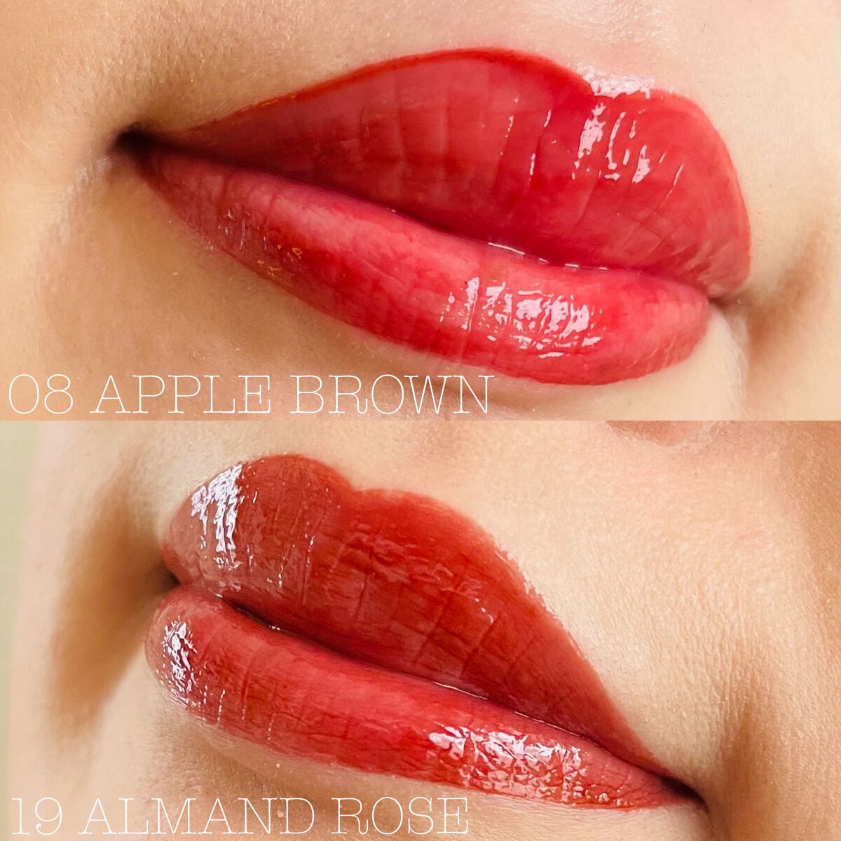 ジューシーラスティングティント/rom&nd/リップティントを使ったクチコミ(3枚目)