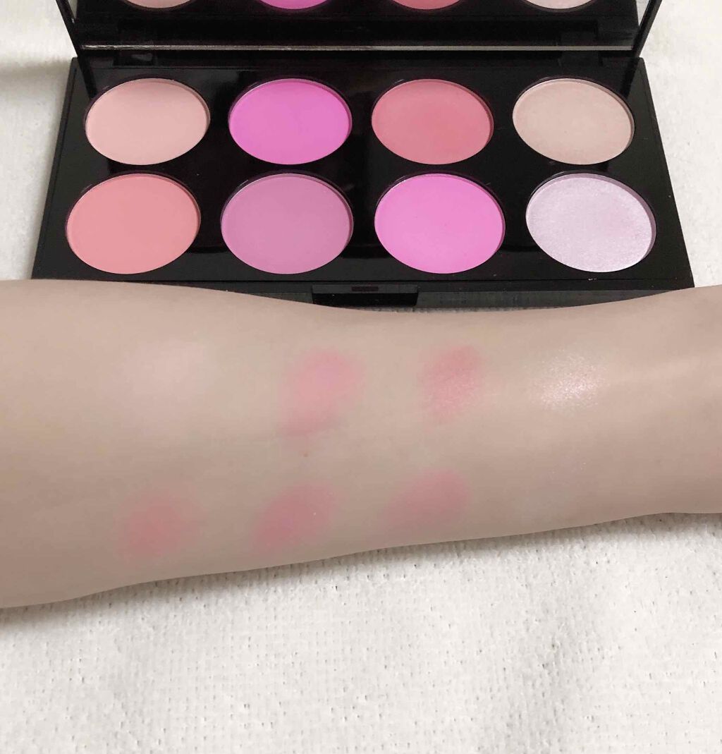 ブラッシャーブラッシュ パレット オール アバウト クリーム/MAKEUP REVOLUTION/ジェル・クリームチークを使ったクチコミ(4枚目)