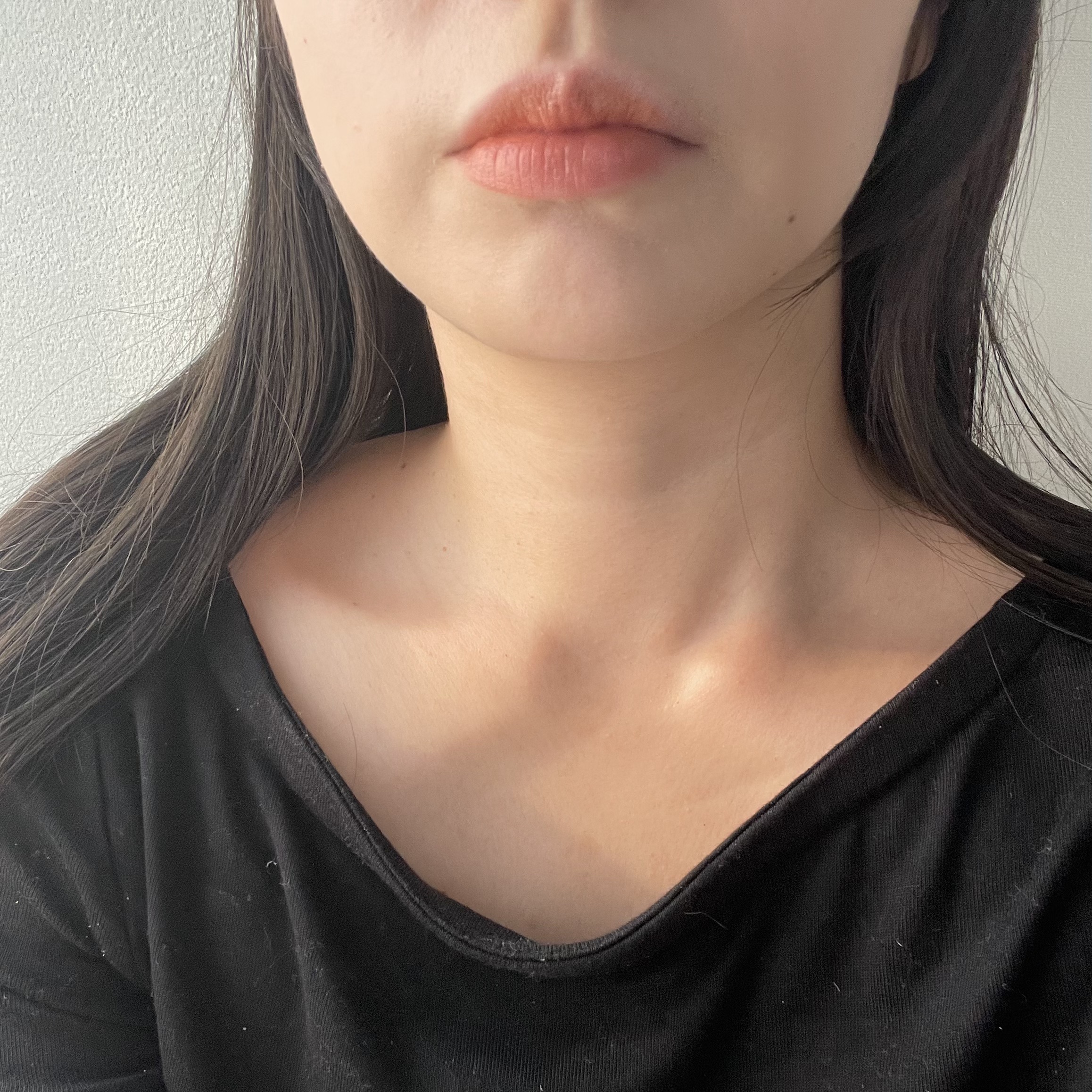 むっちリップR 05 きづいてテラコッタ/b idol/口紅を使ったクチコミ（3枚目）