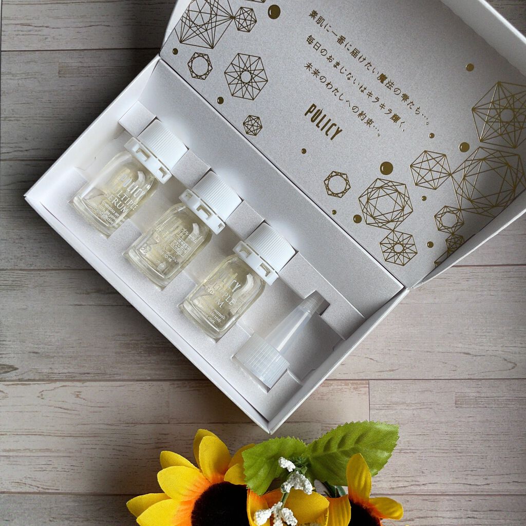 マルチプルセラム/ポリシー化粧品/美容液を使ったクチコミ（1枚目）