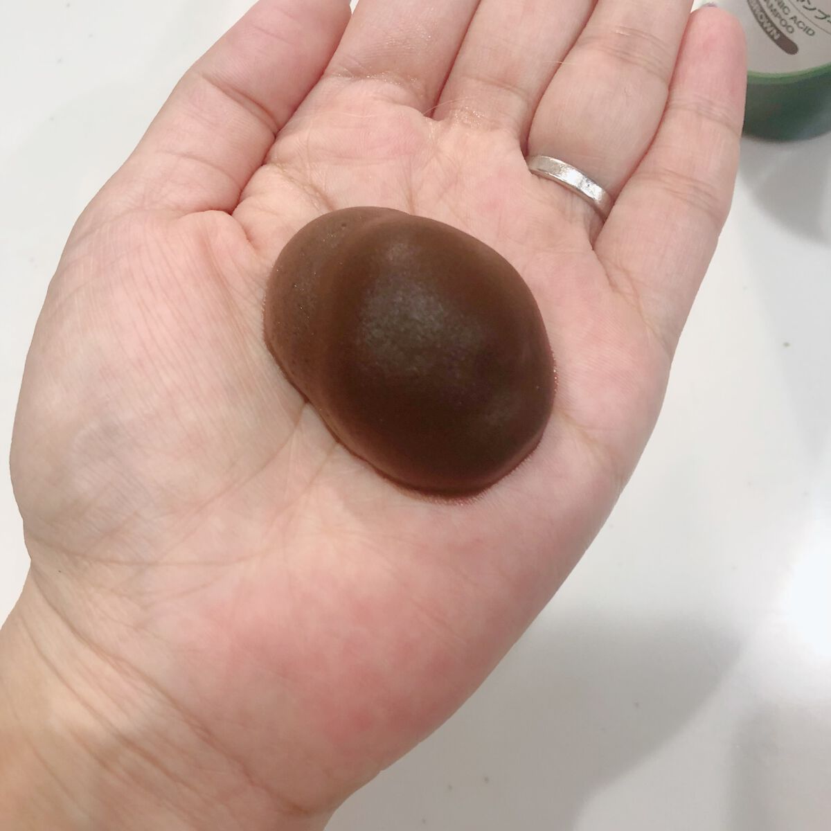 白髪用 利尻炭酸カラーシャンプー /自然派clubサスティ/市販シャンプーを使ったクチコミ（2枚目）