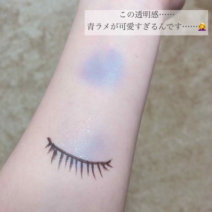 プリズム パウダーアイカラー/リンメル ロンドン/単色アイシャドウを使ったクチコミ(3枚目)