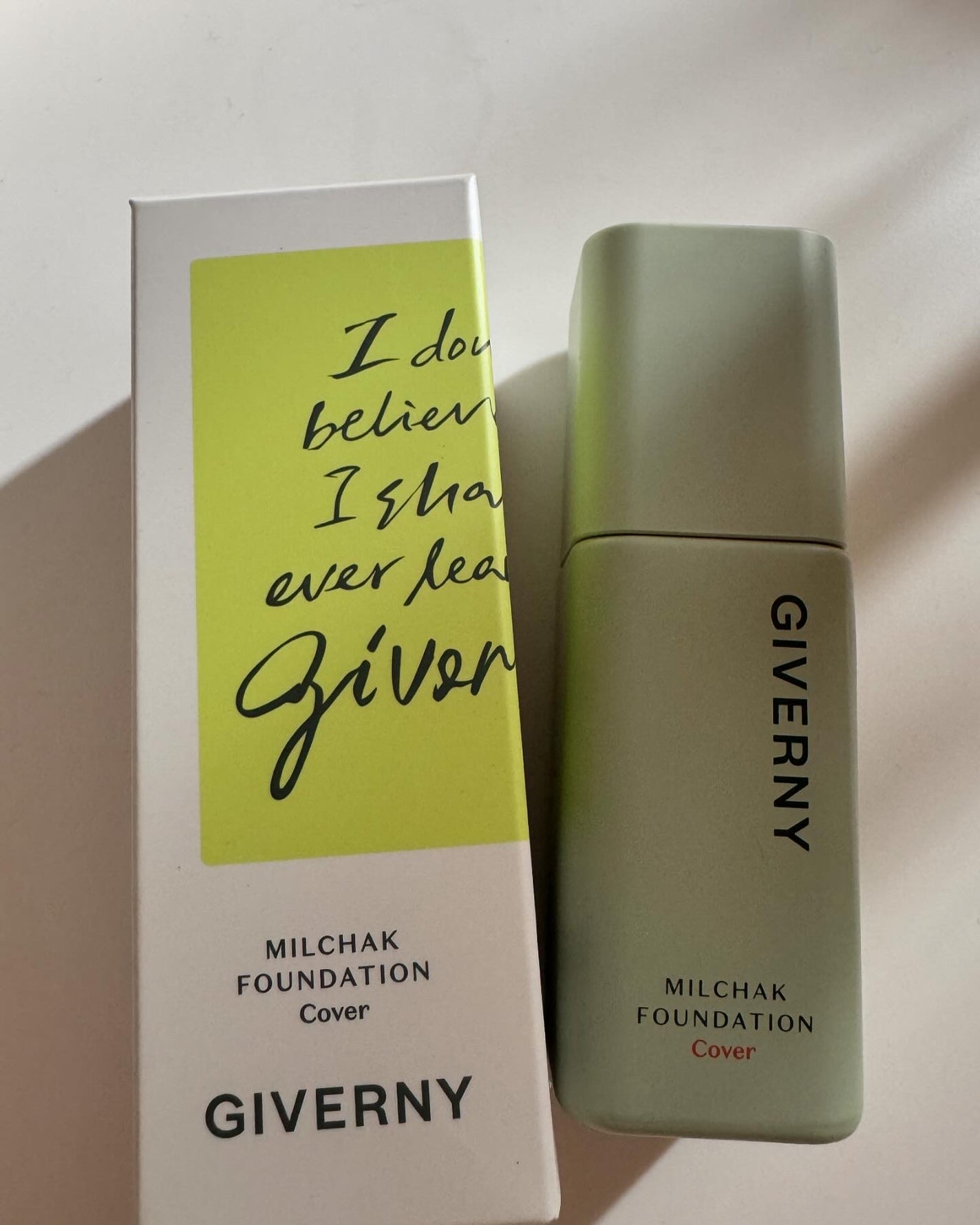 ジヴェルニー 密着カバーファンデーション/GIVERNY/リキッドファンデーションを使ったクチコミ(1枚目)