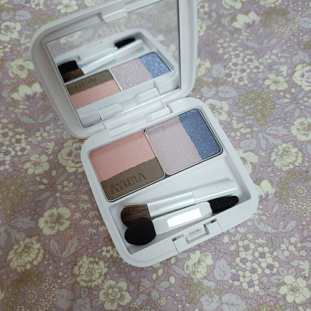 ルーセントアイズ 03：メロウパープル/AYURA/アイシャドウパレットを使ったクチコミ（1枚目）