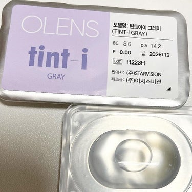 tint-i/OLENS/カラーコンタクトレンズを使ったクチコミ（3枚目）