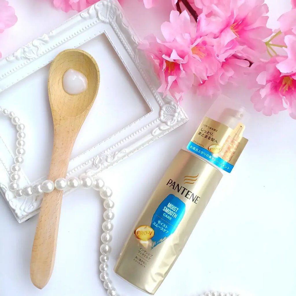 2児のママ!同じ趣味の方フォロバします★ on LIPS 「パンテーンモイストスムースケアインテンシブヴィタミルク洗い流さ..」(1枚目)