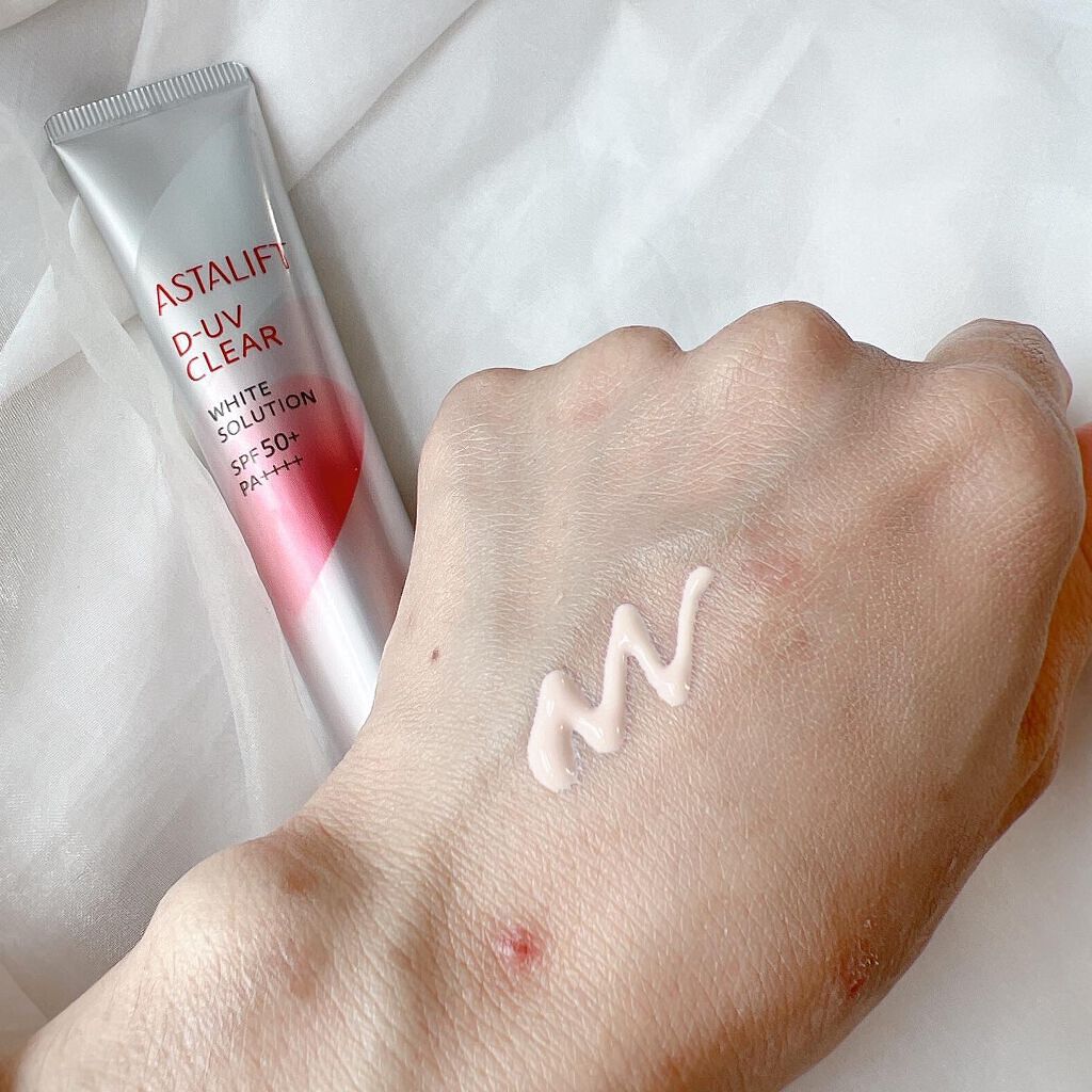 D-UVクリア ホワイトソリューション/アスタリフト/日焼け止めクリームを使ったクチコミ（2枚目）