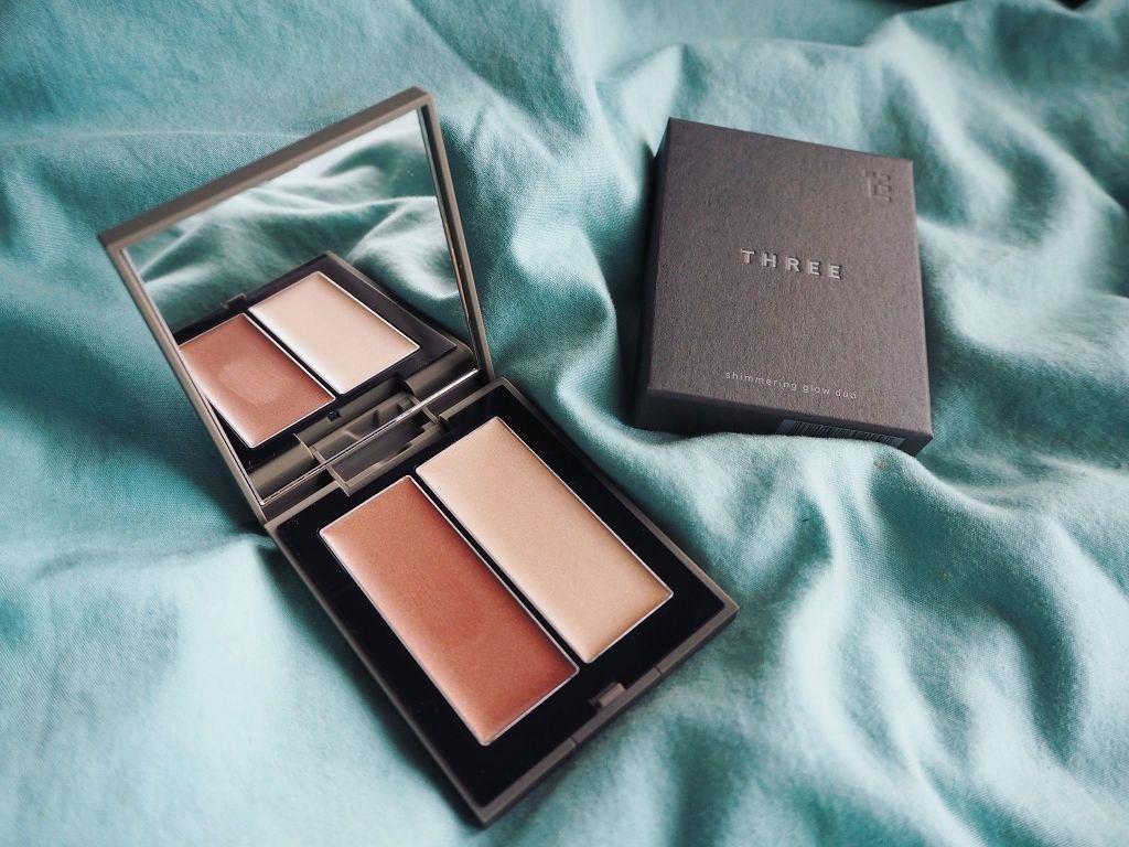 THREE シマリング グロー デュオ/THREE/クリームハイライトを使ったクチコミ（1枚目）