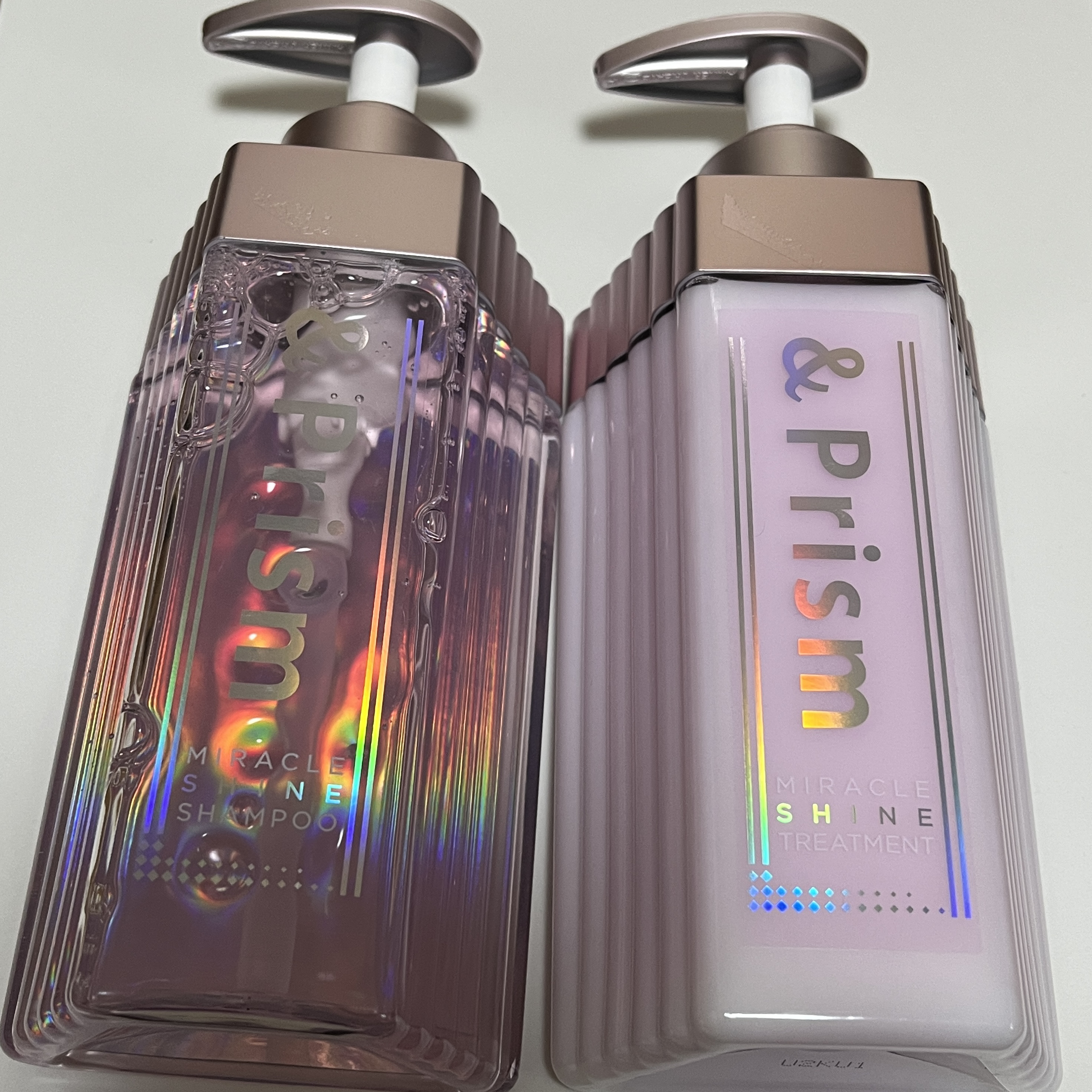 ミラクル シャイン シャンプー/ヘアトリートメント/&Prism/市販シャンプーを使ったクチコミ（1枚目）