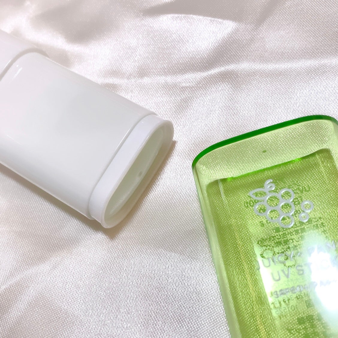 アピュー ジューシーパン UVスティック/A’pieu/日焼け止め・UVケアを使ったクチコミ(4枚目)