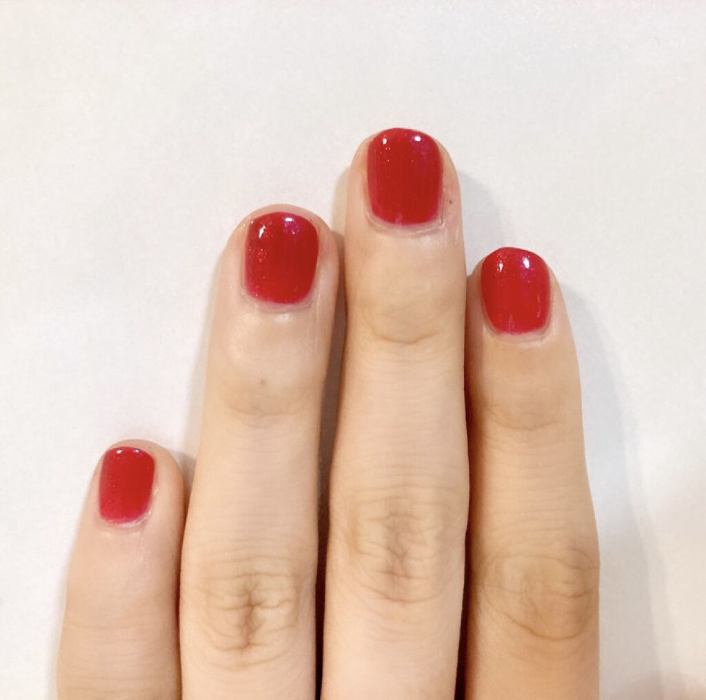 ネイルポリッシュ 24(P) キャンディレッド/RMK/マニキュアを使ったクチコミ（3枚目）
