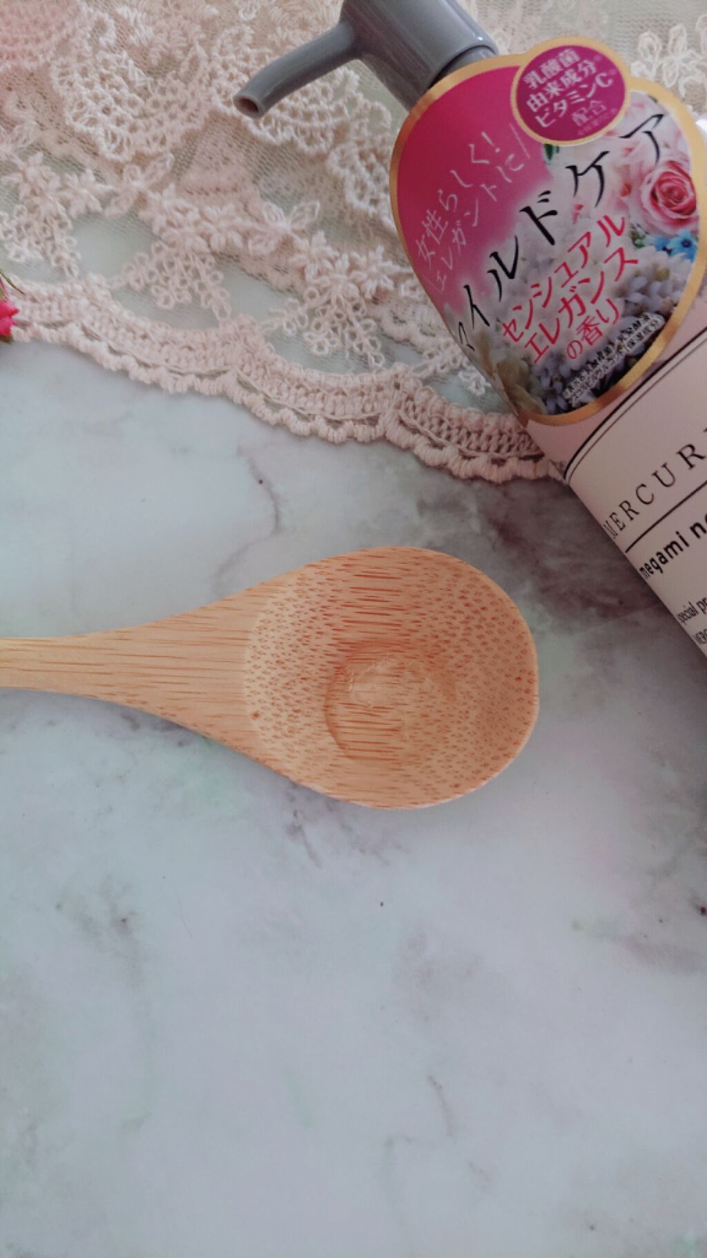 MERCURYDUO　エレガンスフェミニンウォッシュ/R&/デリケートゾーンケアを使ったクチコミ（2枚目）