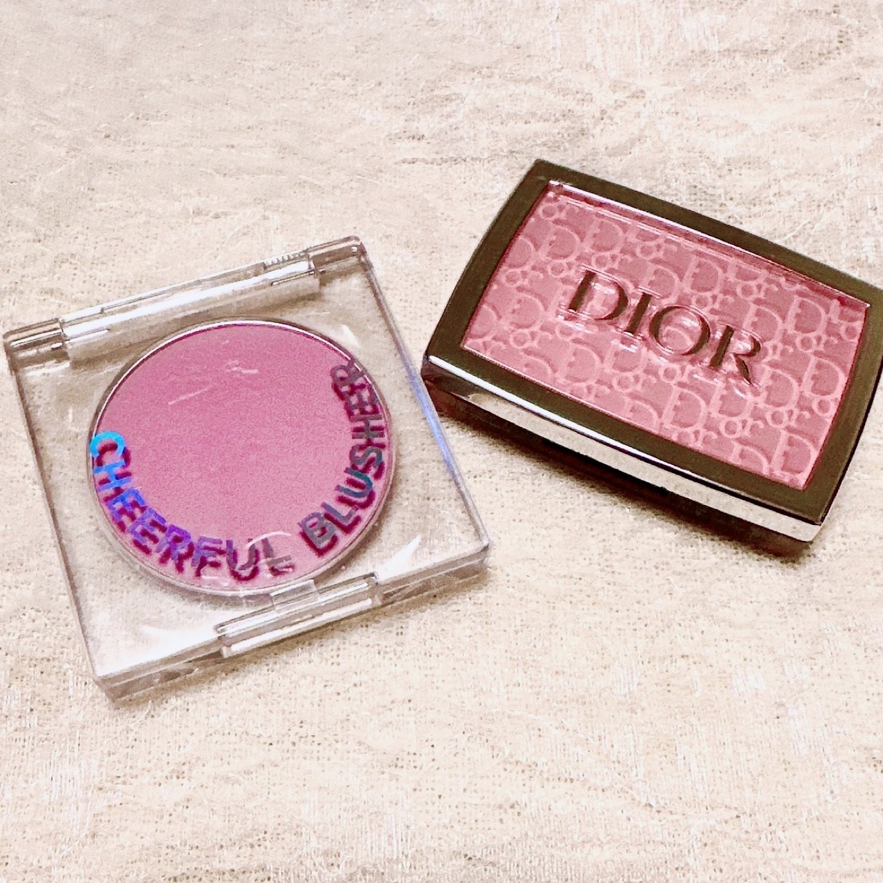 ピーチC チアフルブラッシャー/Peach C/パウダーチークを使ったクチコミ（2枚目）