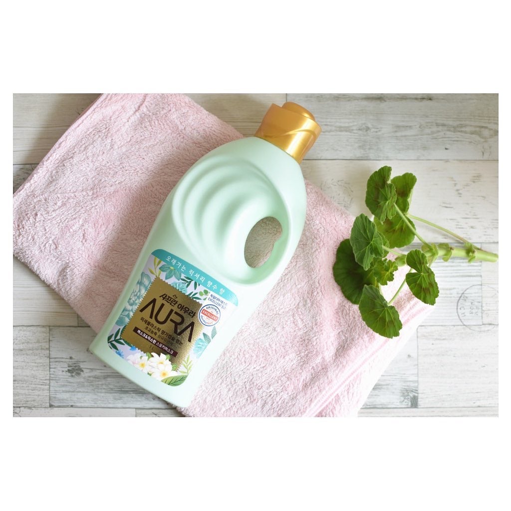 香りサフロン AURA 柔軟仕上げ剤/トイレタリージャパンインク/柔軟剤を使ったクチコミ(1枚目)