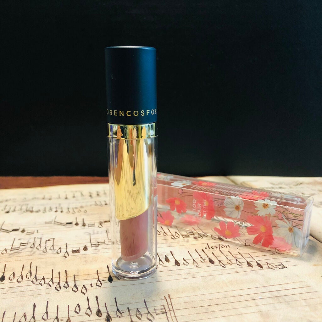 タトゥーベルベットティント/フォレンコス/リップティントを使ったクチコミ(1枚目)