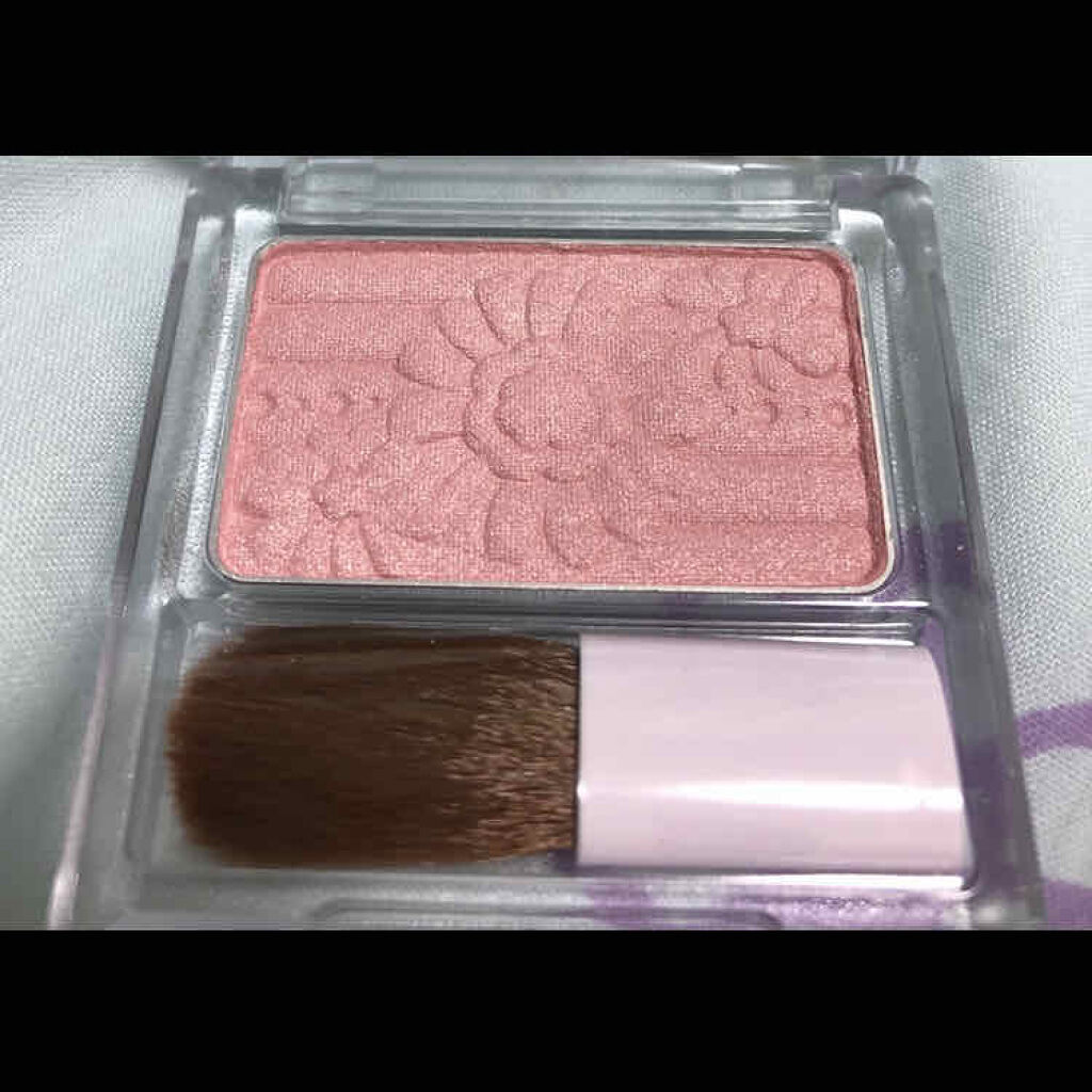 【旧品】パウダーチークス PW42 シアーピーチ/キャンメイク/パウダーチークを使ったクチコミ（2枚目）