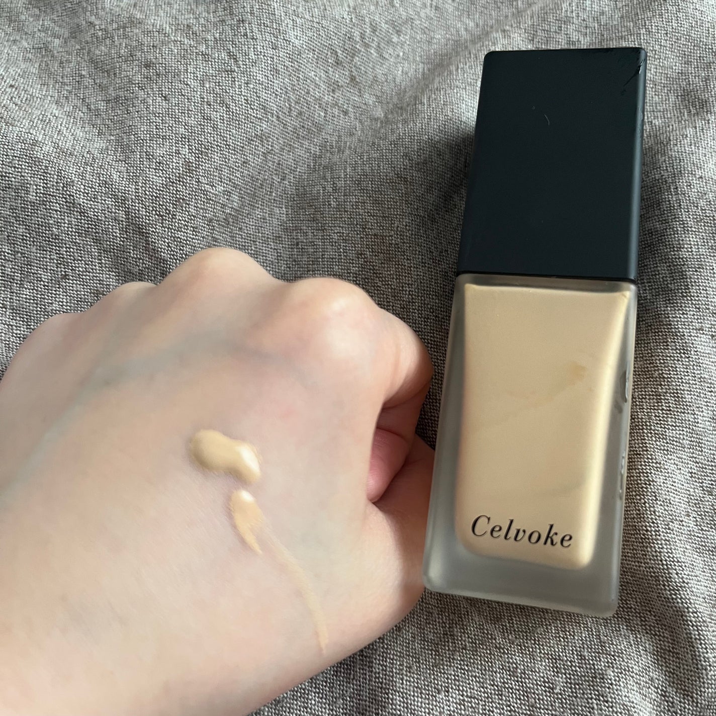 スキンレゾネート リキッドファンデーション/Celvoke/リキッドファンデーションを使ったクチコミ(3枚目)