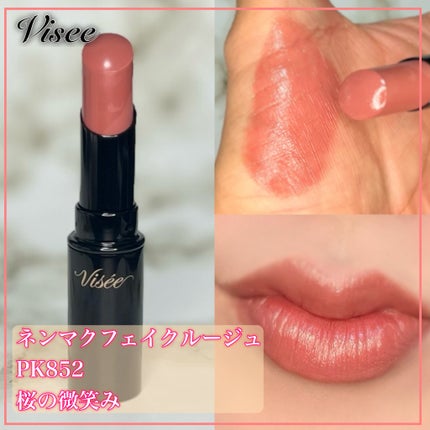 ネンマクフェイク ルージュ/Visée/口紅を使ったクチコミ(3枚目)