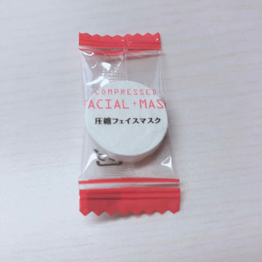 圧縮フェイスマスク/DAISO/シートマスク・パックを使ったクチコミ(3枚目)