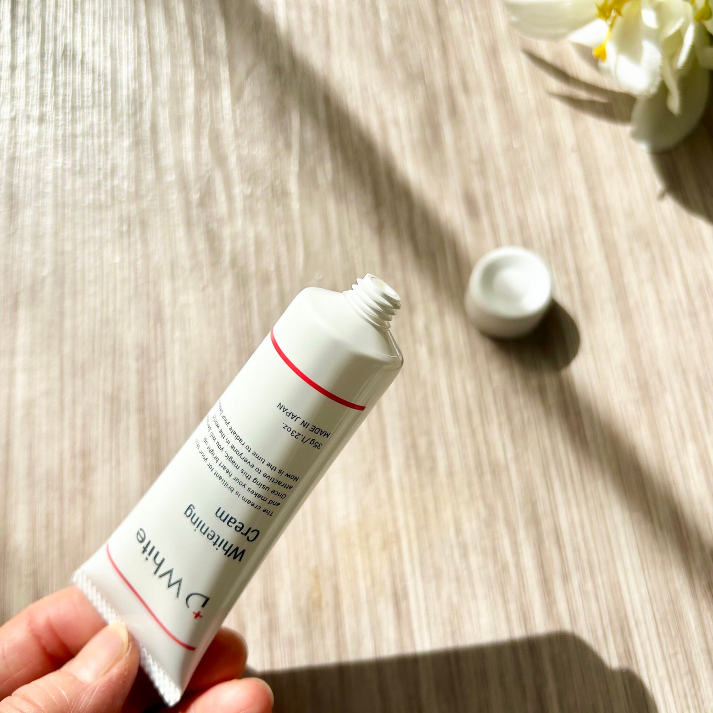 +Dwhite 美白クリーム/+D White/フェイスクリームを使ったクチコミ(3枚目)