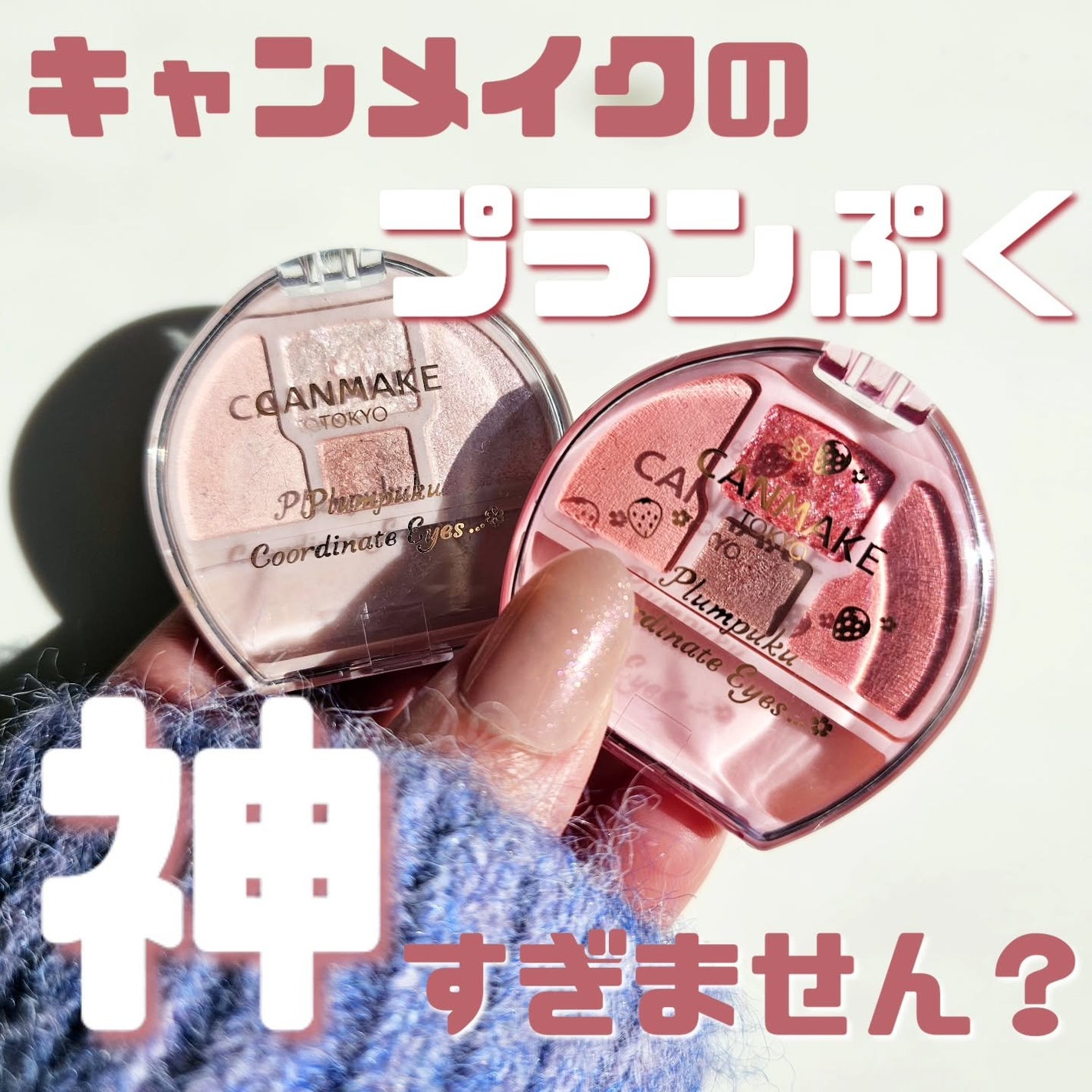 プランぷくコーデアイズ/キャンメイク/パウダーアイシャドウを使ったクチコミ(1枚目)