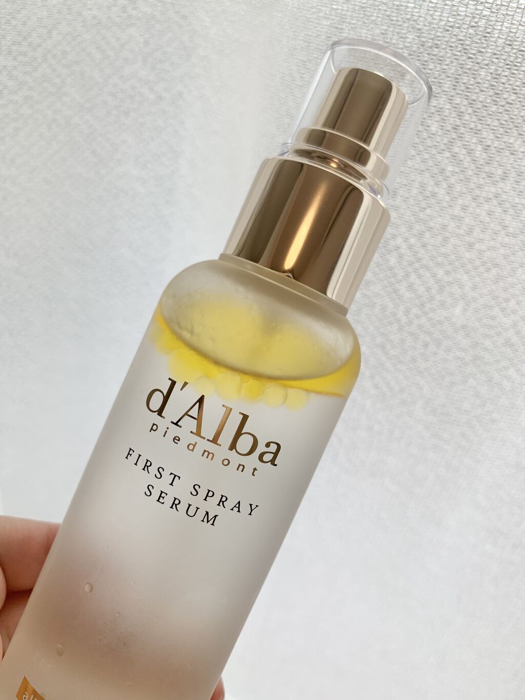 ダルバ ホワイトトリュフファーストスプレーセラム/ダルバ/ミスト状化粧水を使ったクチコミ（2枚目）
