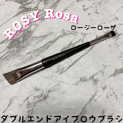 ダブルエンドアイブロウブラシ スマッジタイプ/ロージーローザ/メイクブラシを使ったクチコミ(1枚目)