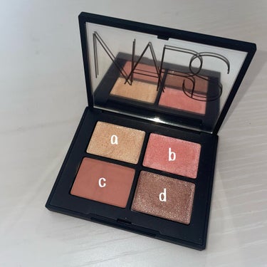 クワッドアイシャドー 01801 (復刻)/NARS/パウダーアイシャドウを使ったクチコミ（2枚目）