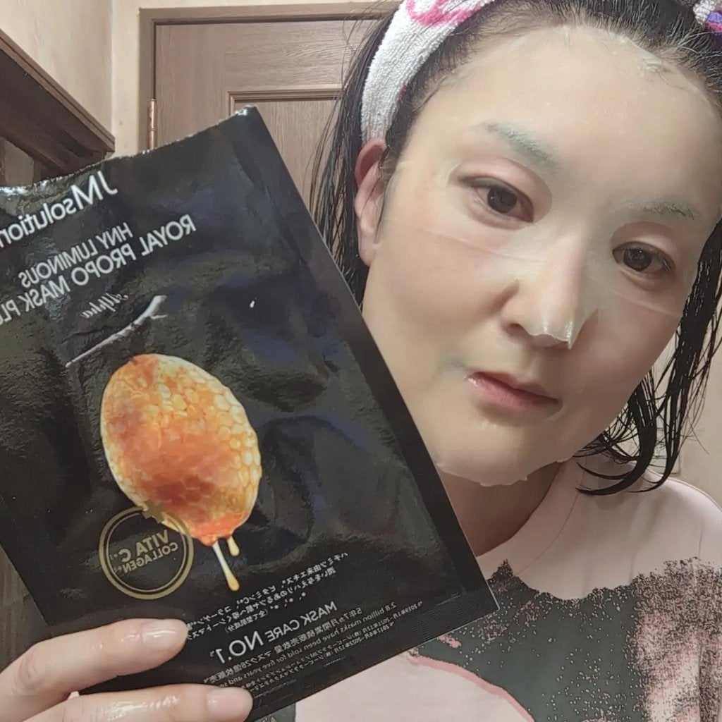 ハニールミナスロイヤル プロポリスマスクアルファ/JMsolution/シートマスク・パックを使ったクチコミ(7枚目)