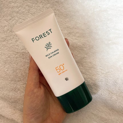 フォレスト マイルドカーミングサンクリーム/FoRest by Greenfinger/日焼け止めクリームを使ったクチコミ(1枚目)