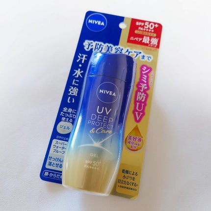 manganese on LIPS 「*ニベア花王uvディーププロテクトアンドケアジェルSPF50+..」(1枚目)
