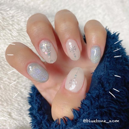 ジェルネイル(ライト対応)/セリア/ジェルネイルを使ったクチコミ(3枚目)