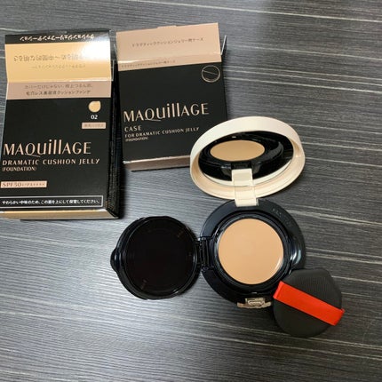 ドラマティッククッションジェリー/マキアージュ/クッションファンデーションを使ったクチコミ(2枚目)