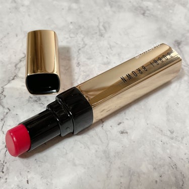 リュクス シャイン インテンス リップスティック 12 ショーストッパー/BOBBI BROWN/口紅を使ったクチコミ（2枚目）