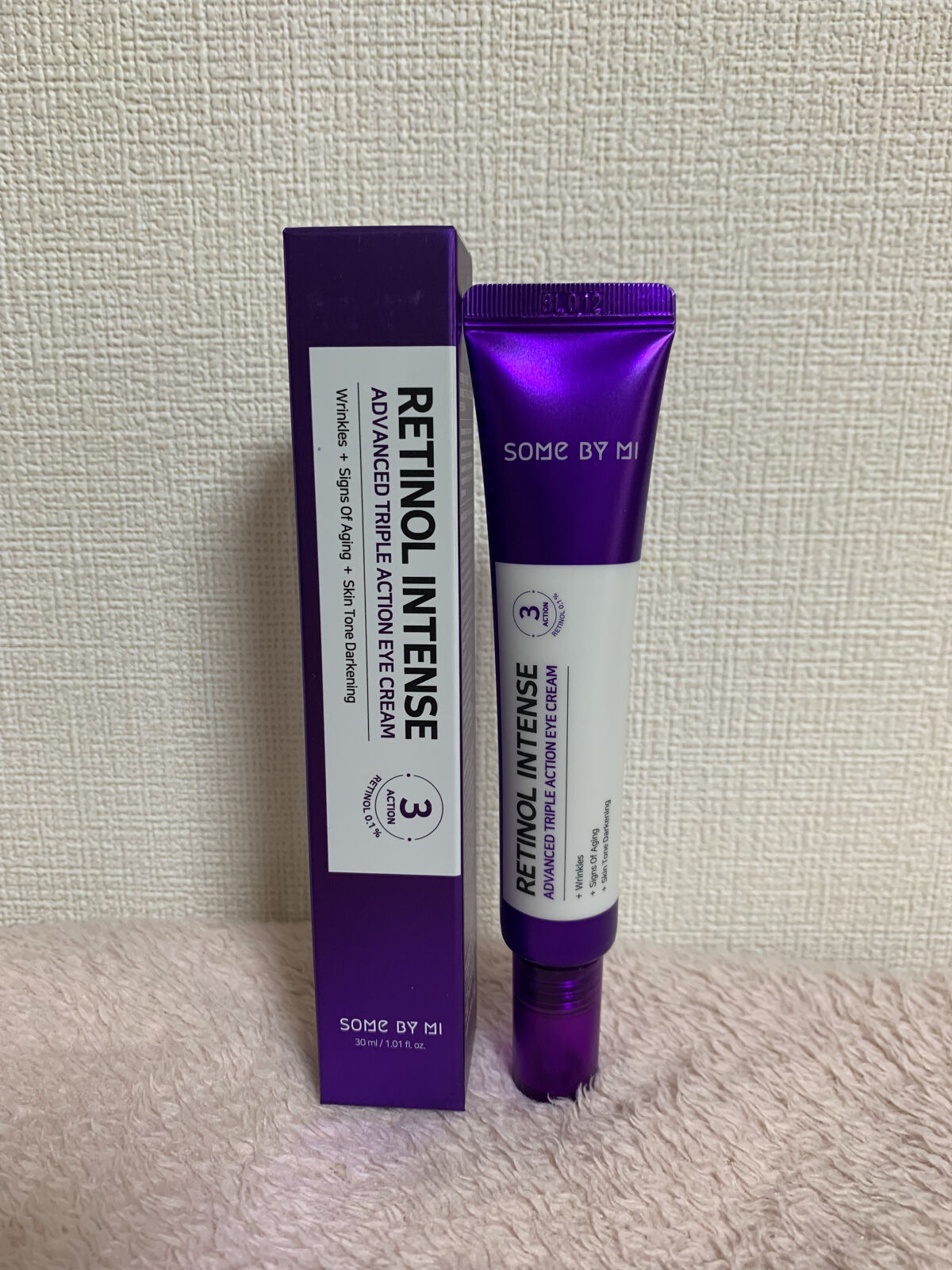 レチノールインテンシブ アドバンスドトリプルアクションアイクリーム/SOME BY MI/アイケア・アイクリームを使ったクチコミ（1枚目）
