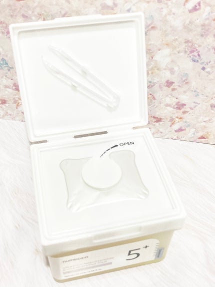 5番 白玉グルタチオンCフィルムパッド/numbuzin/トナーパッドを使ったクチコミ(3枚目)