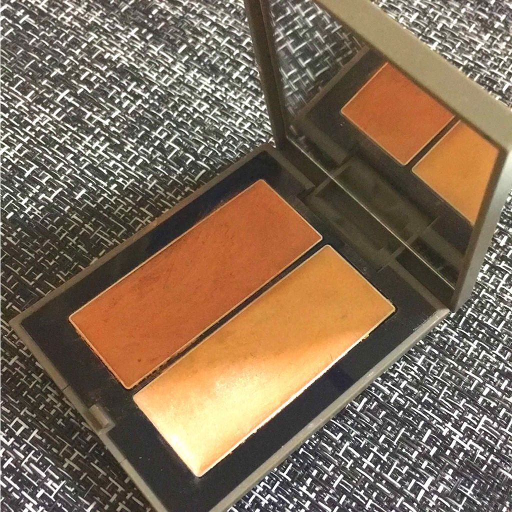 THREE シマリング グロー デュオ/THREE/クリームハイライトを使ったクチコミ（1枚目）