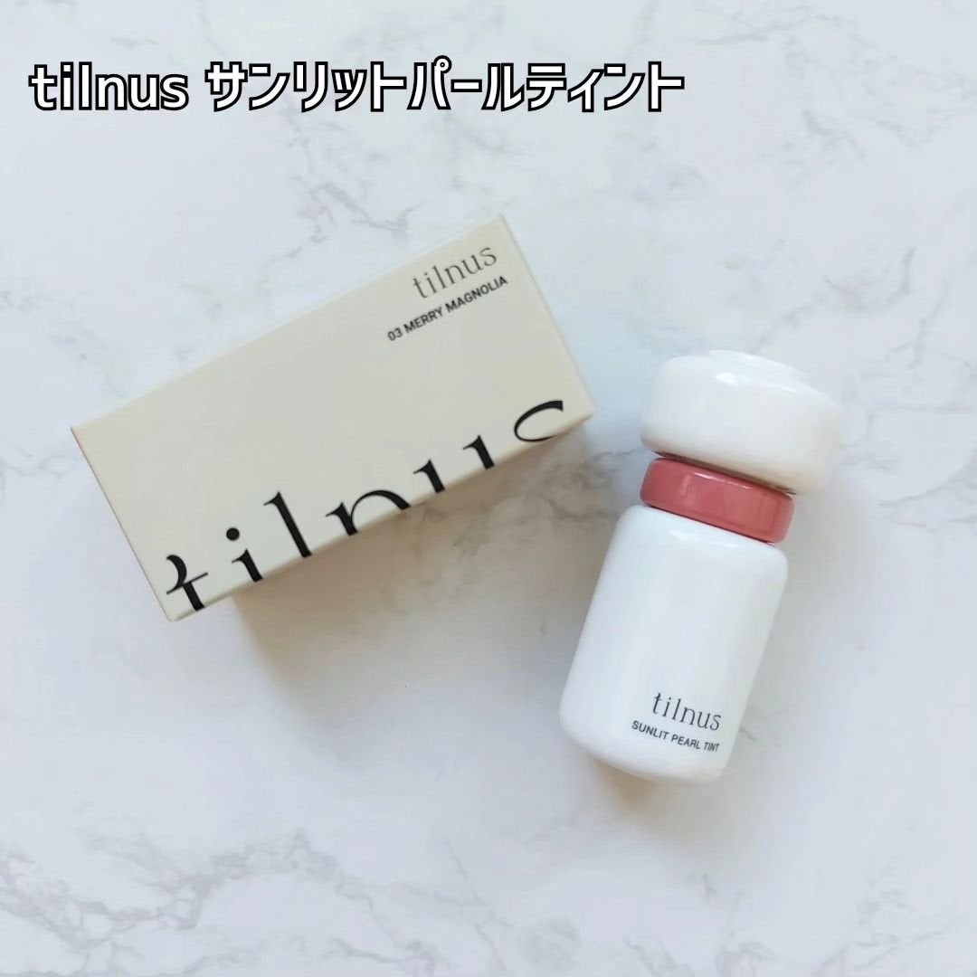 ティルナス サンリットパール ティント/tilnus/リップティントを使ったクチコミ(2枚目)