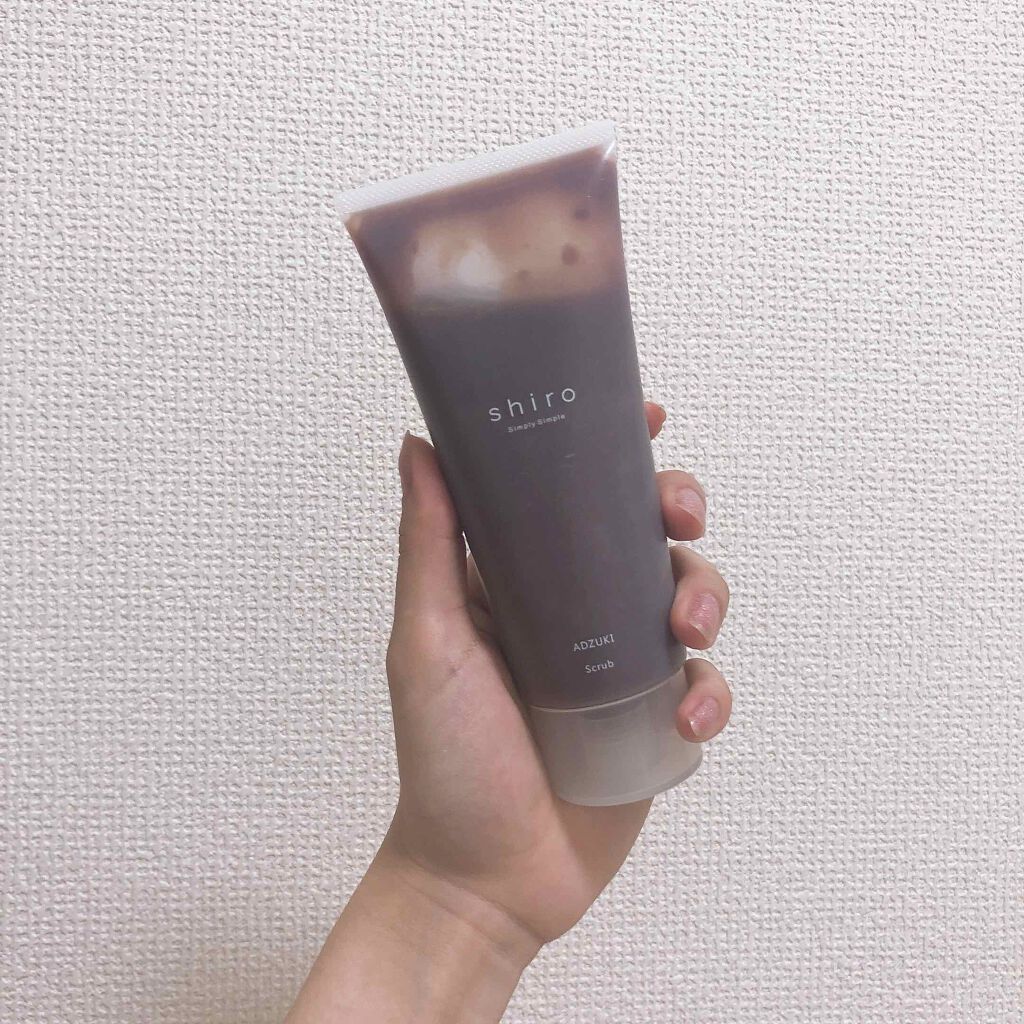 あずきスクラブ/SHIRO/スクラブ・ゴマージュを使ったクチコミ（1枚目）