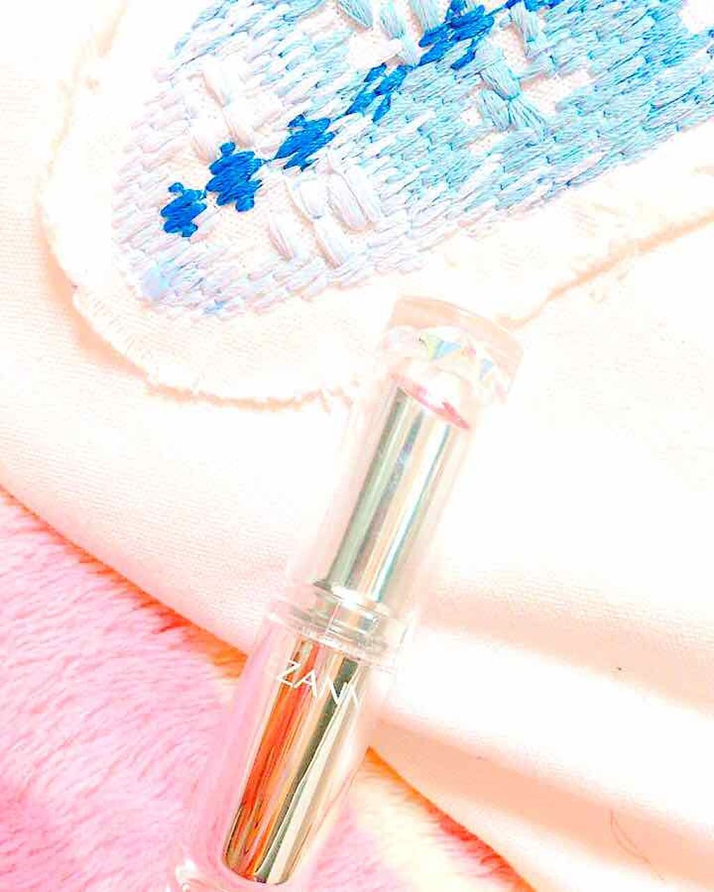 ラスティンググロスリップ/CEZANNE/口紅を使ったクチコミ(1枚目)