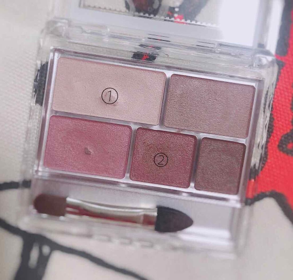 パーフェクトマルチアイズ/キャンメイク/アイシャドウパレットを使ったクチコミ(3枚目)