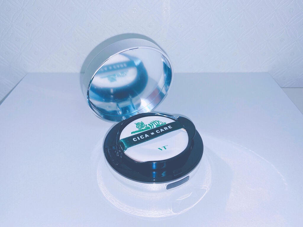 CICAレッドネスカバークッション/VT/クッションファンデーションを使ったクチコミ(2枚目)