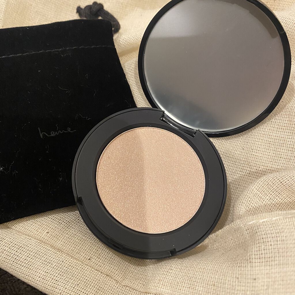 ベイクドハイライター/heme/パウダーハイライトを使ったクチコミ（3枚目）