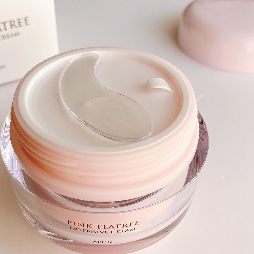 ピンクティーツリークリーム/APLIN/フェイスクリームを使ったクチコミ（3枚目）