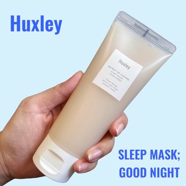 スリープマスク；グッドナイト/Huxley/洗い流すパック・マスクを使ったクチコミ（1枚目）