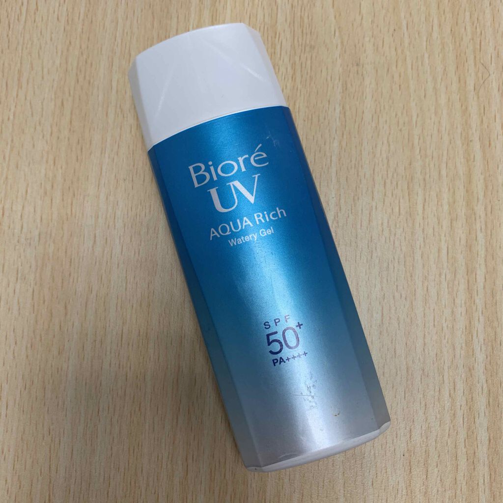 ビオレUV アクアリッチウォータリージェル /ビオレ/日焼け止め・UVケアを使ったクチコミ(1枚目)