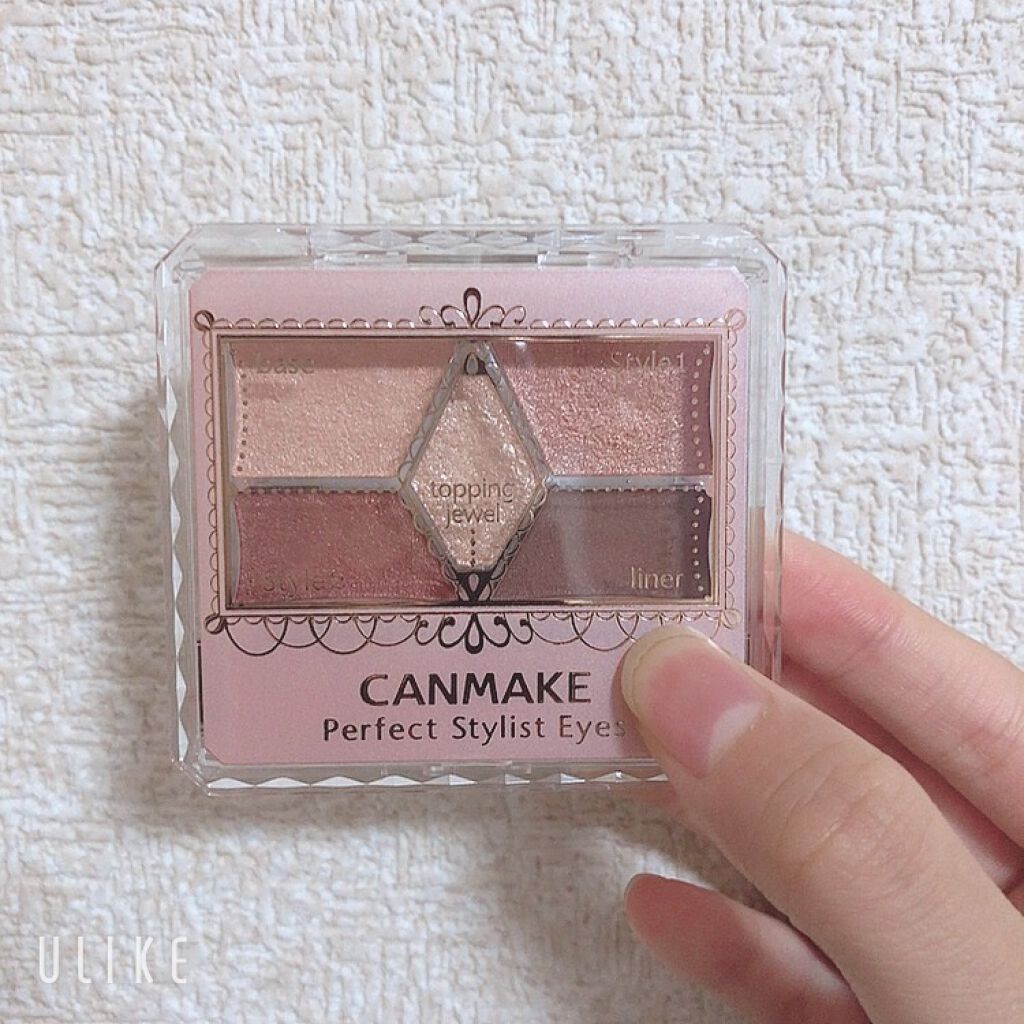【旧品】パーフェクトスタイリストアイズ/キャンメイク/アイシャドウパレットを使ったクチコミ（1枚目）