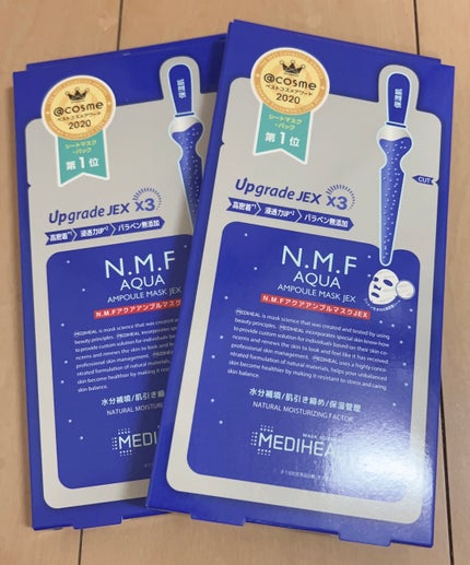 N.M.FアクアアンプルマスクJEX/MEDIHEAL/シートマスク・パックを使ったクチコミ(1枚目)